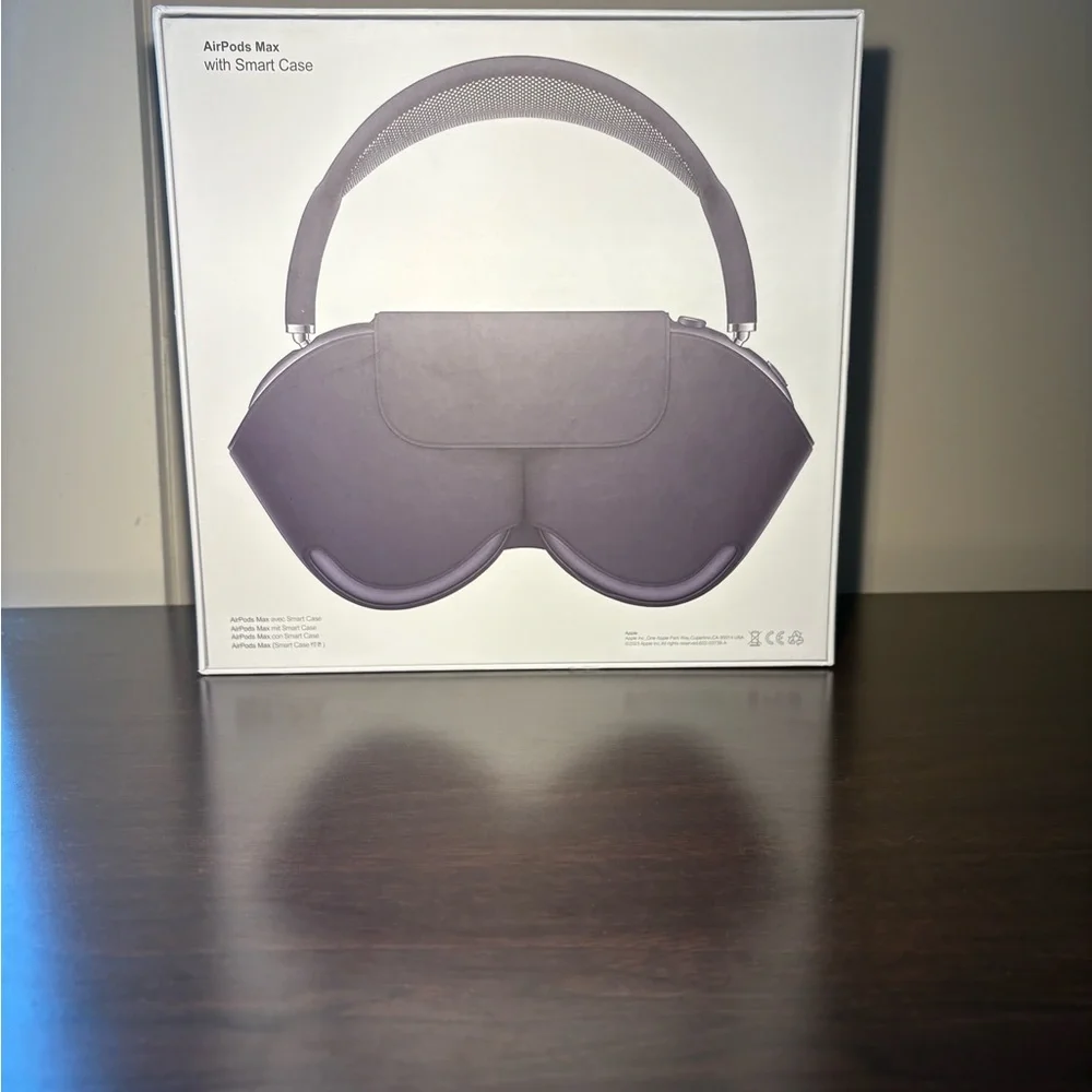 Apple Black VR Headset and Headphones